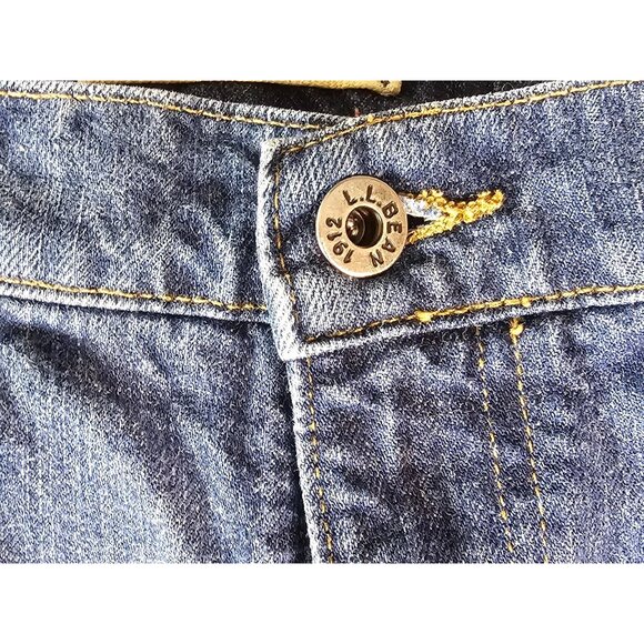 Vintage L.L.Bean Mens Standard Fit Jeans 35x32 Blue Denim - Picture 2 of 12